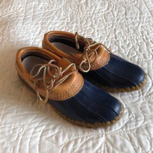 L.L. Bean shoes. Duck boot. Maine Hunting Shoe